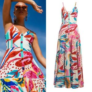 PatBO Flora Sleeveless Maxi Dress Size US 2